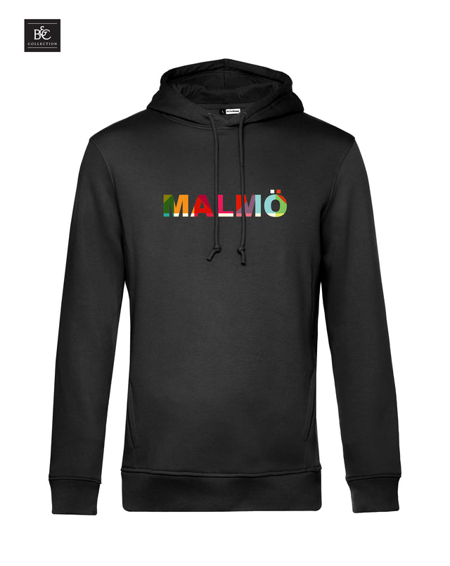 HOODIE COLORFUL LETTERS MALMÖ CITY