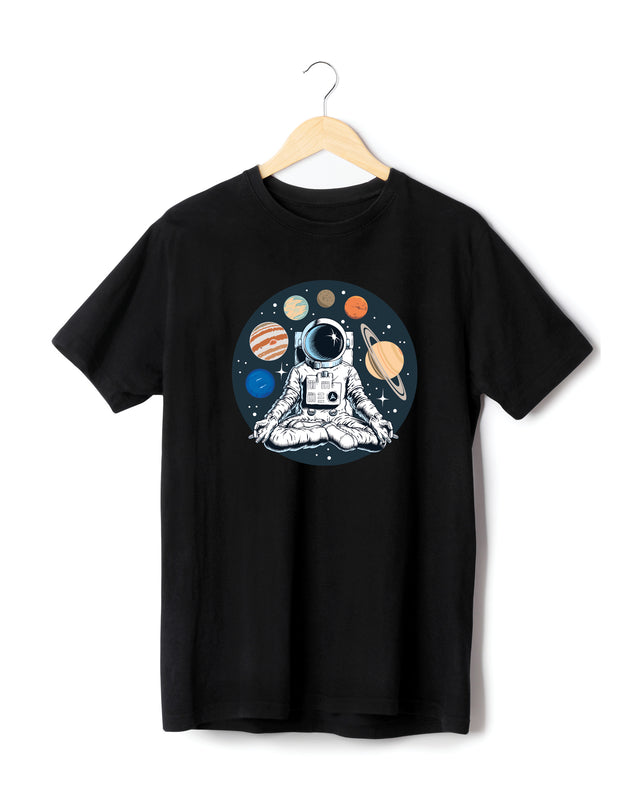 ASTRONAUT YOGA POSE T-SHIRT - ORGANIC