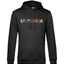 HOODIE COLORFUL LETTERS STOCKHOLM CITY
