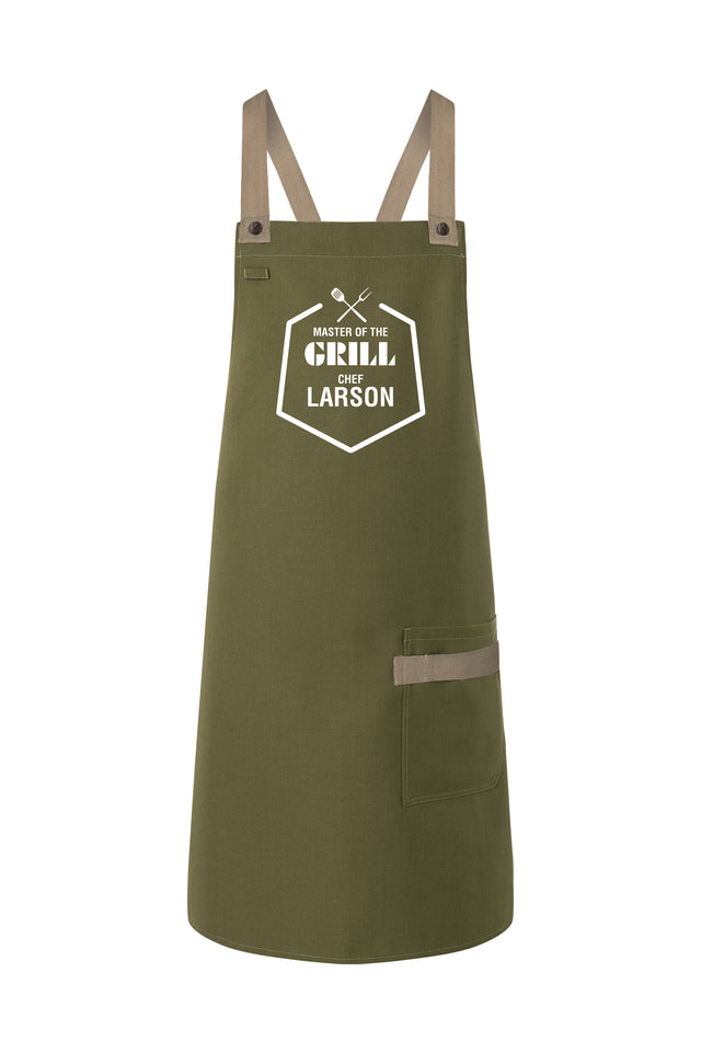 CHEF APRON PERSONALISED | MASTER OF GRILL