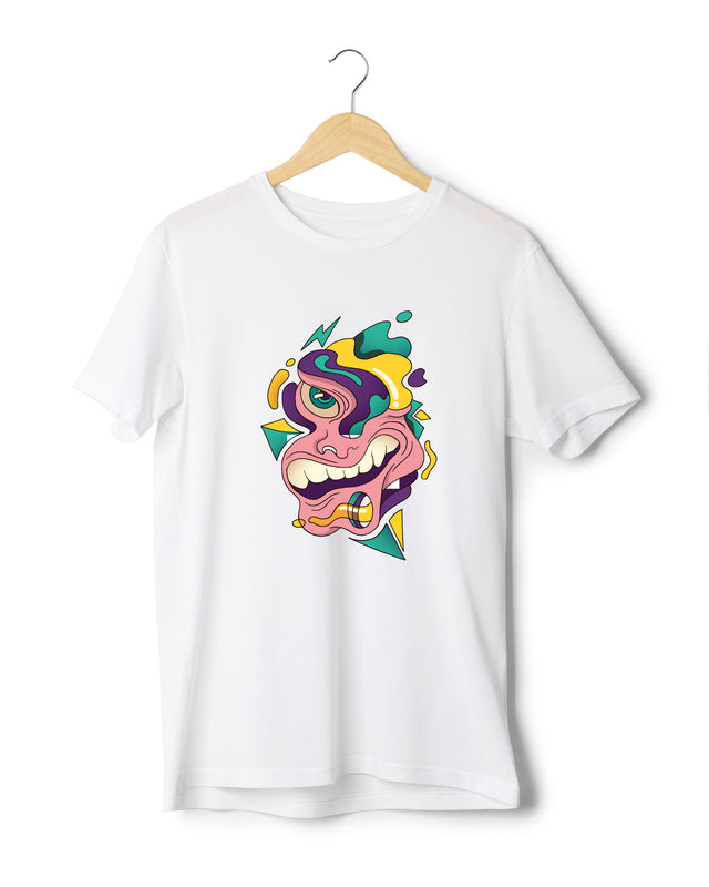 POP ART CLOWN T-SHIRT - ORGANIC